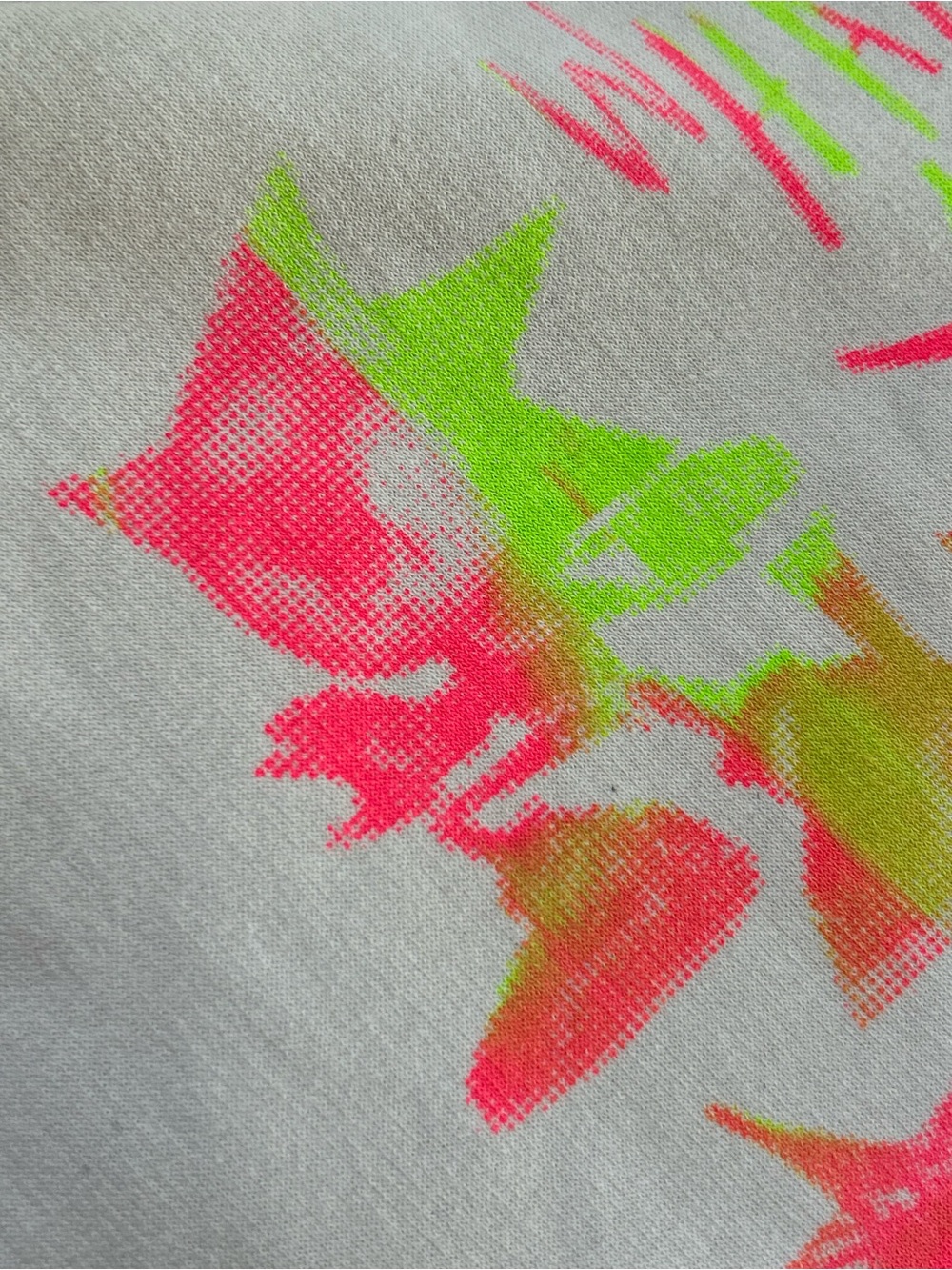 Sonic and Shadow “WHAT A FREAK!” Neon Screen-printed Hoodie - Picture 7 of 8